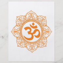 Om - Ohm - Aum Symbol Full Color Flyer