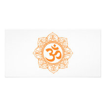 Om - Ohm - Aum Symbol Photo Cards