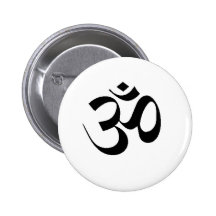 OM - SANSCRIT FOR PEACE PINS