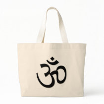 OM SHANTI TOTE BAG