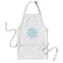 Om Snowflake Chef's Apron