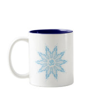"Om Snowflake" Coffee Mug