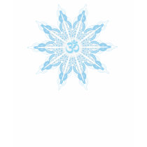 Om Snowflake Men's Long Sleeve T-shirt