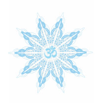 Om Snowflake Petite T-shirt