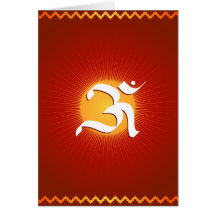 OM symbol Card