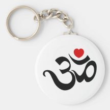 Om Symbol Keychain