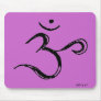 OM Symbol Purple Mousepad