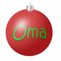 Oma Christmas Ornament