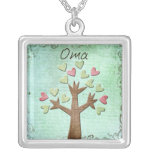 oma heart tree jewelry