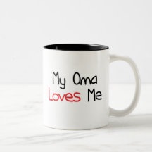 Oma Loves Me Coffee Mug