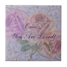 Oma "Oma You Are Loved!" Tile