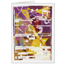 Omaggio a Miro Greeting Cards