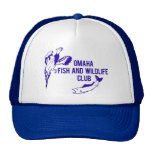 Omaha Fish and WIldlife Club Mesh Hats
