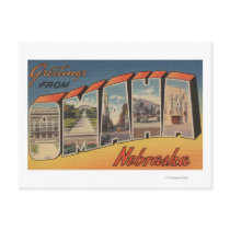 Omaha, NebraskaLarge Letter ScenesOmaha, NE Post Cards