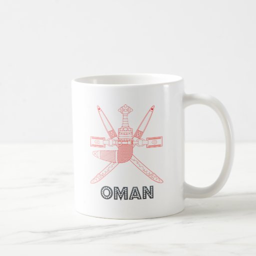 Oman Coat of Arms Mugs