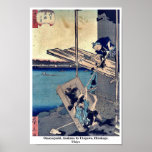 Omayagashi, Asakusa by Utagawa, Hirokage, Ukiyo Poster