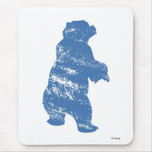 Ombre bleue Disney de Kenai d'ours de frère Tapis De Souris