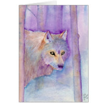 "Ombre d'hiver" - pour bénéficier Kairos dehors Carte De Vœux