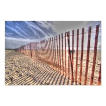 Ombres sur le sable impression photographique