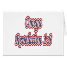 Omega Revelation 1:8 Card