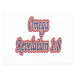 Omega Revelation 1:8 Post Cards