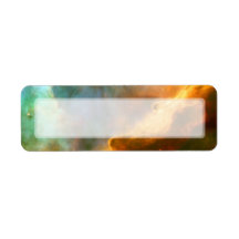 Omega / Swan Nebula (Hubble Telescope) Custom Return Address Labels
