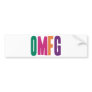 OMFG BUMPER STICKERS