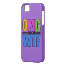 OMG aka WTF custom iPhone case