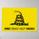 OMG! Snake! Help! Snake! Poster