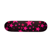 OMG STARS! HOT PINK SKATEBOARDS