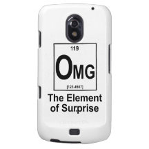OMG The Element os Surprise Samsung Galaxy Nexus Cases