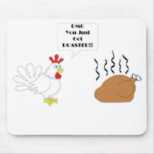 OMG You Just Got Roasted Mousepad