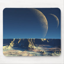 Omin Plateau - Planet Isis Mouse Pads