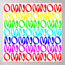 OMNOMNOM 4 POSTER