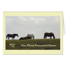 OMRH Mares on the Hill Greeting Cards