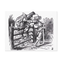 On a Gate postcards