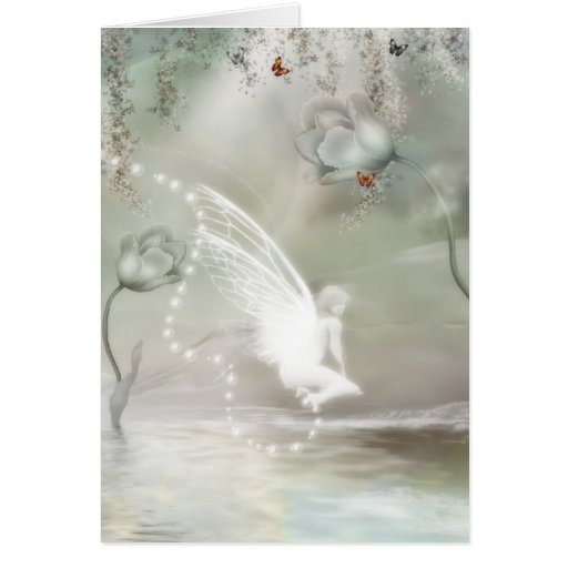 On a Grey Morning Blank Card