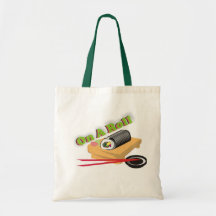 On A Roll Tote Bags