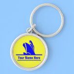 On Course Personalized Keychain Ylo keychains