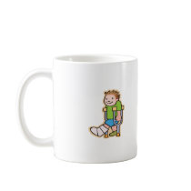 On Crutches Coffee Mug