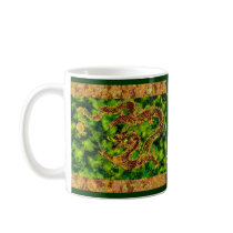 On Emerald Flames Mug