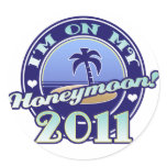 On My Honeymoon 2011 stickers
