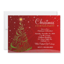 ON SALE! 311-Starry Night Christmas Invite