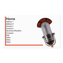 On The Air Business Card