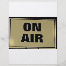 ON THE AIR CUSTOM FLYER
