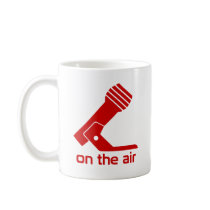 On The Air Mug (Red Design)