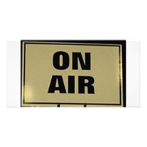 ON THE AIR PICTURE CARD