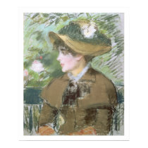 On the Bench, 1879 (pastel) posters