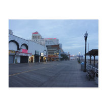 On the Boardwalk in Atlantic City, NJ Postcards