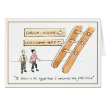 On the career ladder card